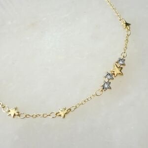 Özel Seri Yıldız Motifli Bileklik