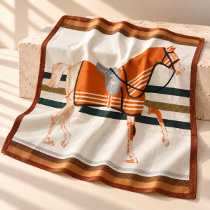 Marka Model Pamuklu Şal 90*90cm