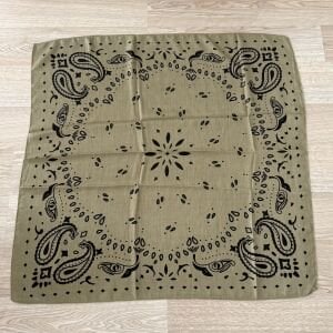 Haki Renk Marka Model Şal 90*90cm