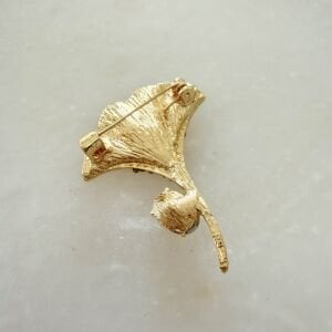 Yelpaze Çiçeği Broş