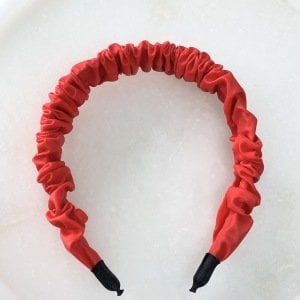 Deri Büzgülü Taç