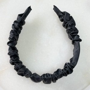 Deri Büzgülü Taç