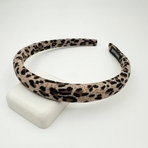 Leopar Desenli İnce Taç