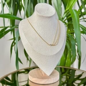 Özel Seri Tasarım Tek Taşlı Kolye