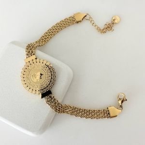 Çelik Küçük Altın Model Bileklik