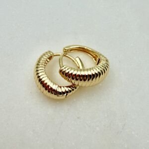 Özel Seri Turtıklı Halka Küpe