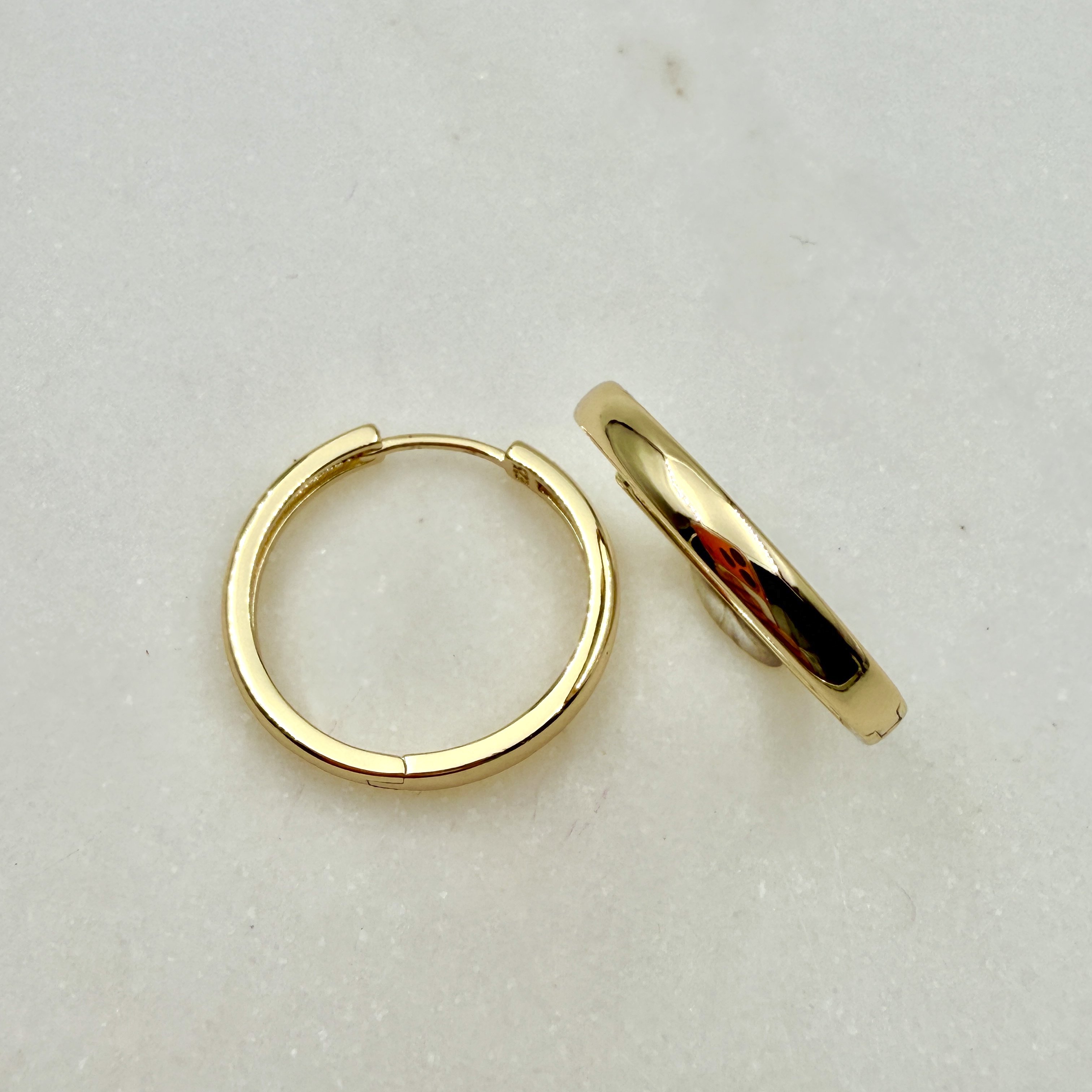 Özel Seri Basıc Halka Küpe 2,5 cm