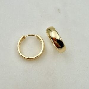 Özel Seri Geniş Basic Halka Küpe 2cm
