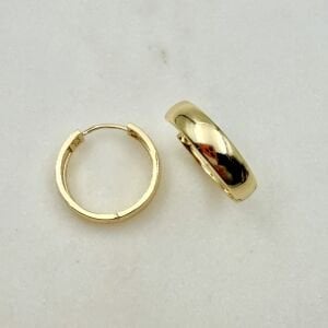 Özel Seri Geniş Basic Halka Küpe 2,5cm