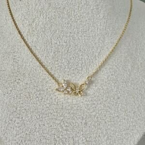 Özel Seri Taşlı Kelebek Kolye