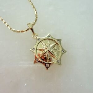 Özel Seri Kuzey Yıldızı Figürlü Kolye