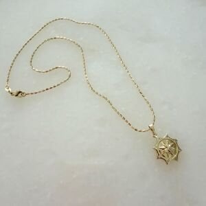 Özel Seri Kuzey Yıldızı Figürlü Kolye