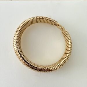 Altın Kaplama Tırtıklı Bileklik -gold-