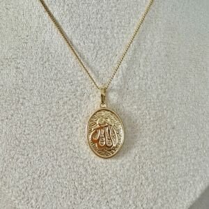 Özel Seri Allah Plaka Kolye