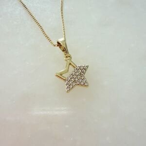 Özel Seri Taşlı Yıldız Kolye