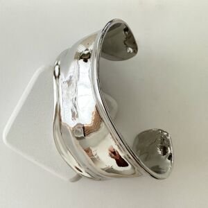 Marka Model Plaka Bileklik -silver-
