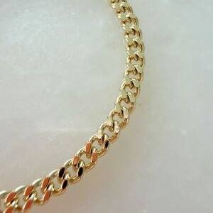 Özel Seri Taşlı Nazar Detaylı Ezme Zincir Bileklik