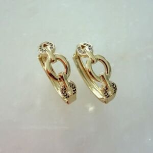 Özel Seri Geçmeli Halka Küpe