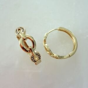 Özel Seri Geçmeli Halka Küpe