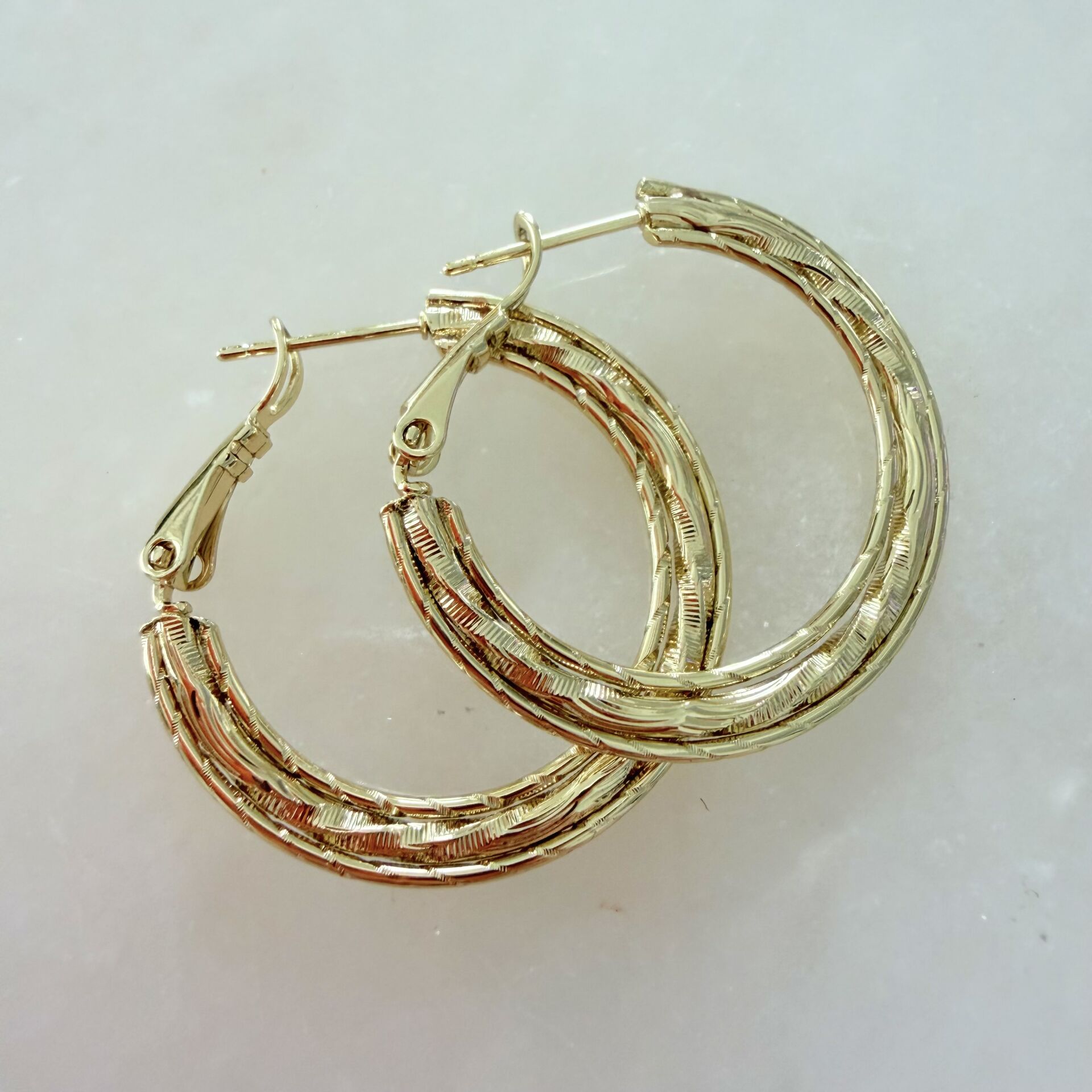 Özel Seri Lazer Kesim Halka Küpe