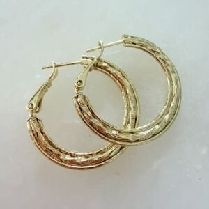 Özel Seri Lazer Kesim Halka Küpe