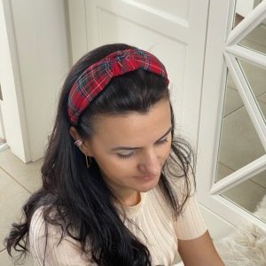 Ekose Desenli Taç
