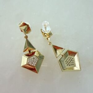 Özel Seri Üçgen Kesim Küpe