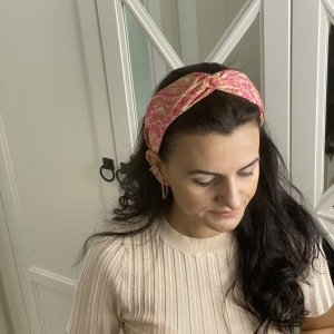 El Yapımı Bandana Taç