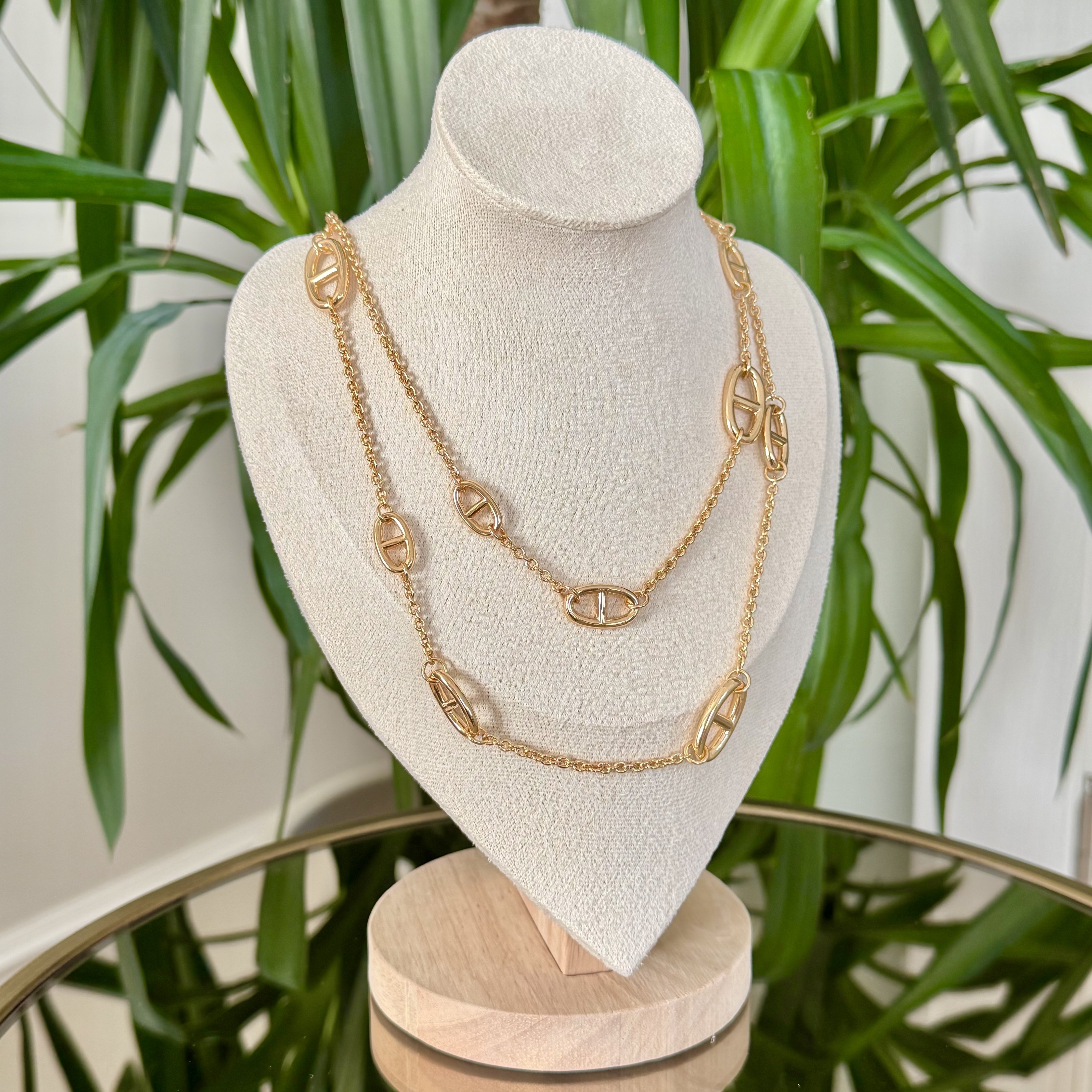 Altın Kaplama Marka Model Kolye