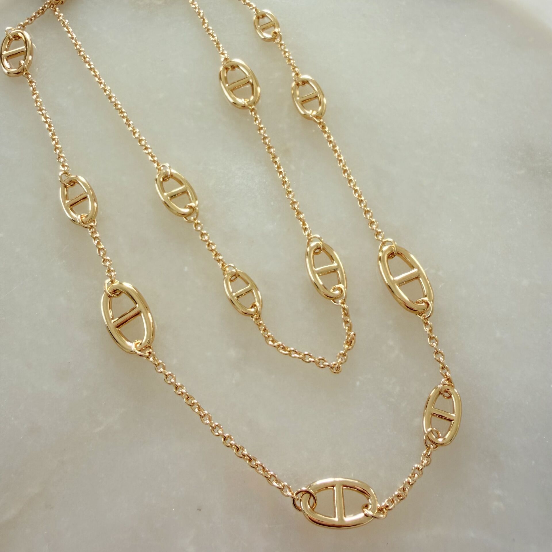 Altın Kaplama Marka Model Kolye