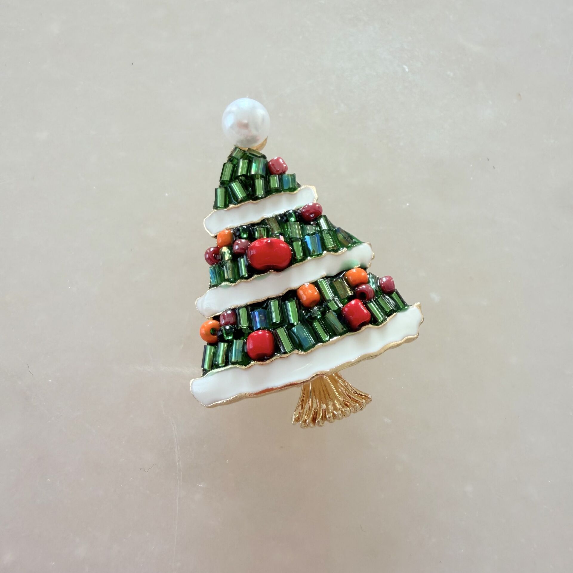 Boncuklu Yılbaşı Çam Ağacı