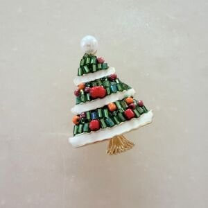 Boncuklu Yılbaşı Çam Ağacı