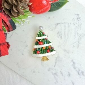 Boncuklu Yılbaşı Çam Ağacı