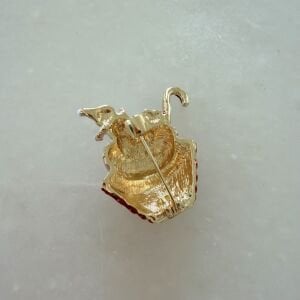 Yeniyıl Temalı Cupcake Broş