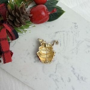 Yeniyıl Temalı Cupcake Broş