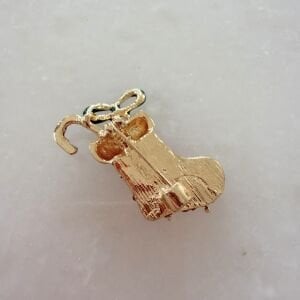 Kırmızı Boncuklu Yeniyıl Çorabı