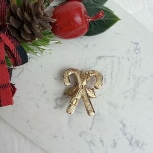 Kırmızı Boncuklu Kokinalı 2’li Şeker Broş