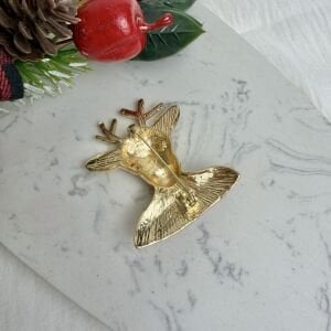 Geyik Yeniyıl Broş