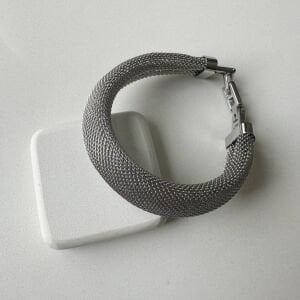 Çelik Hasır Bileklik -silver-
