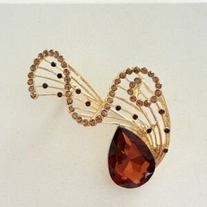 Bal Köpüğü Taşlı Broş