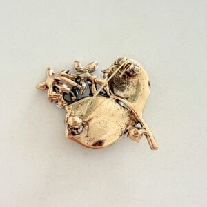 Renkli Çiçekli Broş