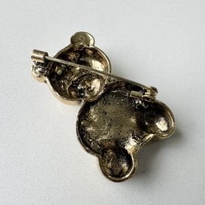 Taşlı Ayıcık Broş