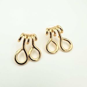 Gold Marka Model Kıvrımlı Küpe